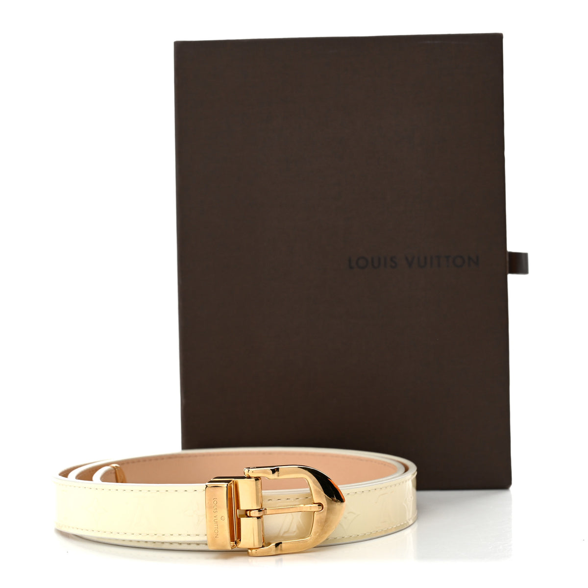 Vernis Ceinture 30mm Belt 80 32 Perle