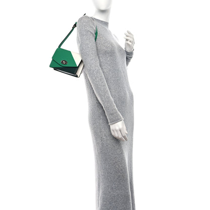 Mulberry Small Classic Grain Small Colorblock Darley Clutch Lawn White 2 of 10