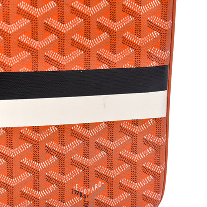 Goyard Goyardine Senat Pochette MM Orange 10 of 10