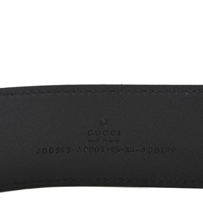 Gucci Calfskin Double G 40mm Belt 95 38 Black 5 of 6