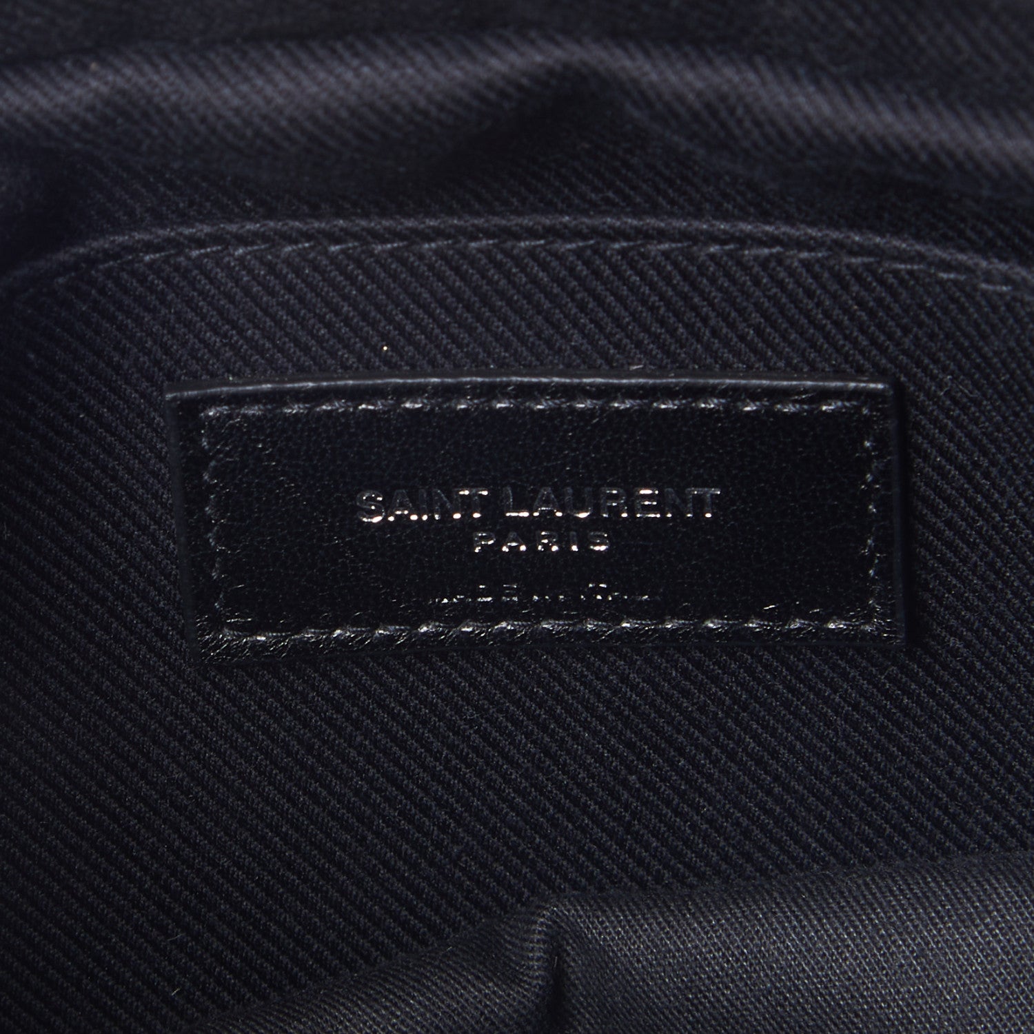 Saint Laurent Shearling Monogram Lou Camera Bag Black 7 of 7