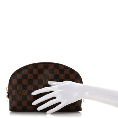Louis Vuitton Damier Ebene Cosmetic Pouch GM 2 of 9