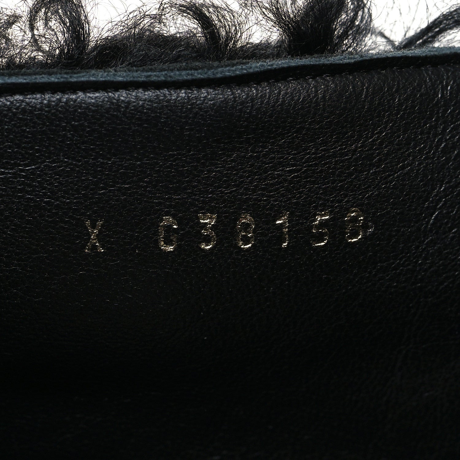 Chanel Lambskin Shearling CC High Boots 38.5 Black 6 of 7