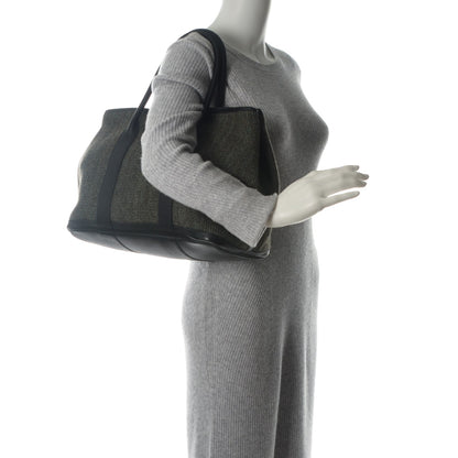 Hermes Ribbed Wool Negonda Garden Party 36 MM Black 2 of 6