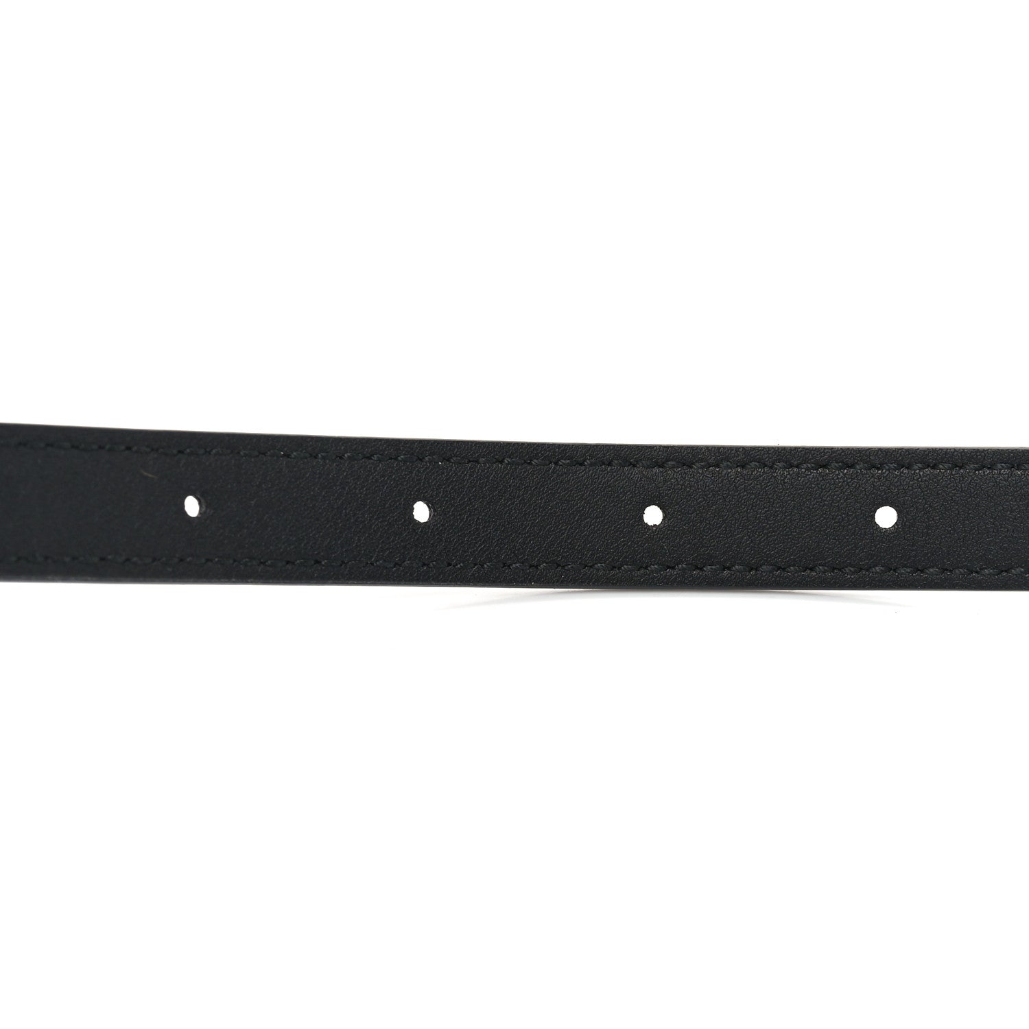Gucci Patent Crystal Double G Thin Belt 95 38 Black 4 of 5