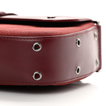 Christian Dior Canvas Calfskin Street Chic Columbus Ave Burgundy 10 of 15
