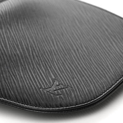 Louis Vuitton Epi Demi Lune Pochette Black 9 of 11
