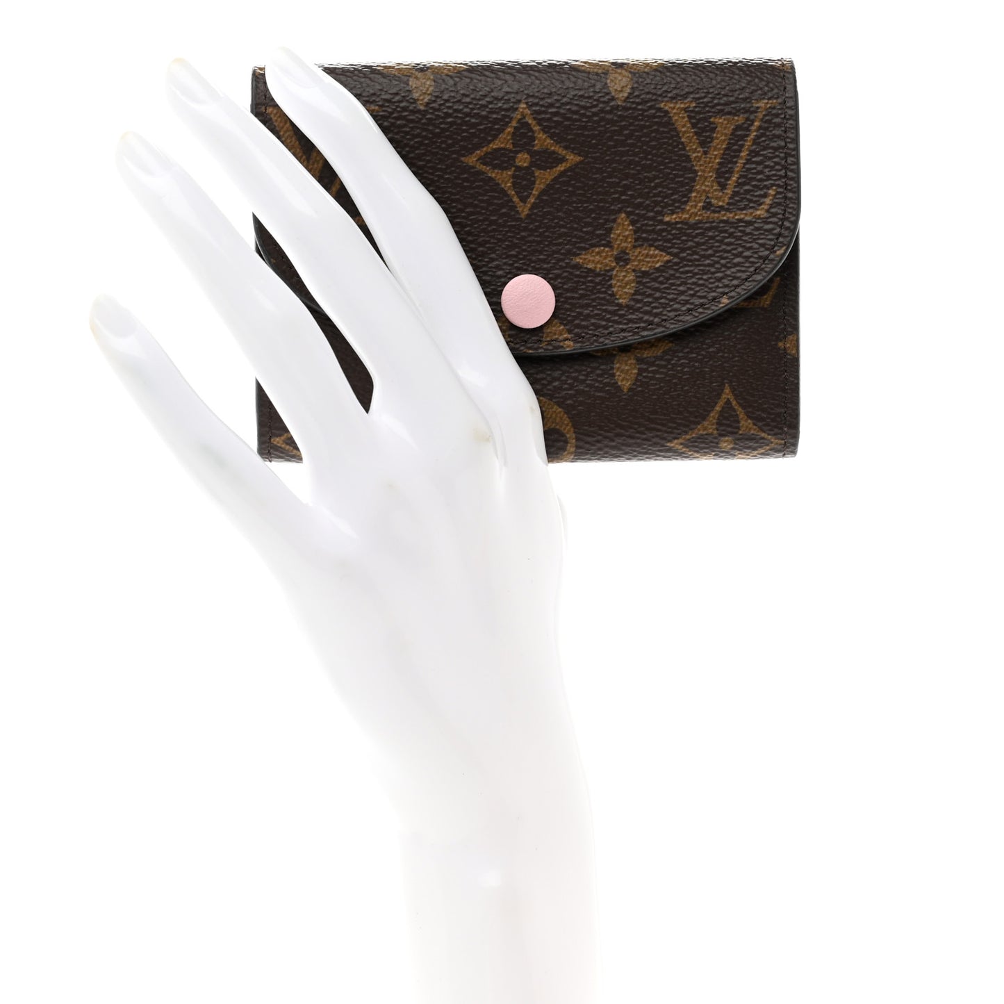 Monogram Rosalie Coin Purse Rose Ballerine