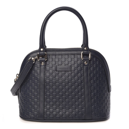 Gucci Soft Microguccissima Mini Dome Bag Blue 1 of 9
