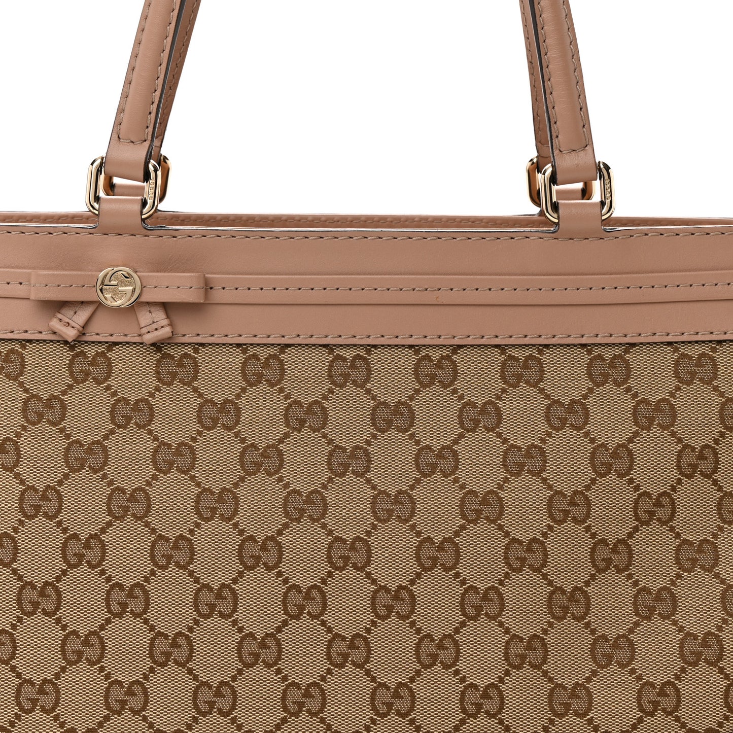 Monogram Medium Mayfair Tote Porcelain Rose
