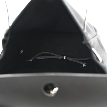 Hermes Military Toile Vache Hunter Herbag a Dos Zip Retourne Backpack Black 7 of 10
