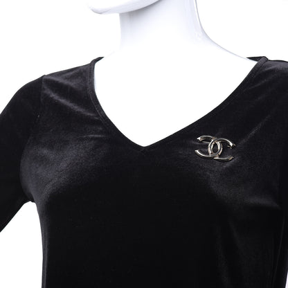 Chanel CC Brooch Gold 2 of 5