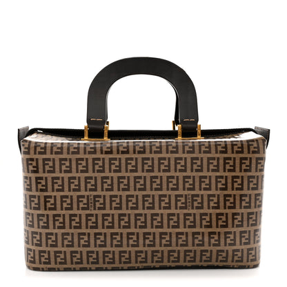 Fendi Vinyl Zucchino Travel Tote Moro 1 of 9