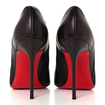 Christian Louboutin Calfskin Lastoto 100 Ankle Boots 38.5 Cacao 6 of 10