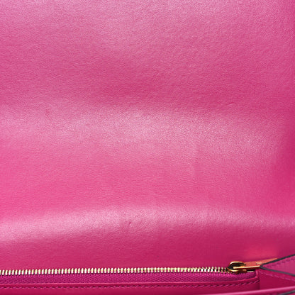 Salvatore Ferragamo Calfskin Joanne Crossbody Pink 10 of 13