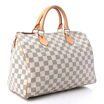 Louis Vuitton Damier Azur Speedy 30 3 of 9