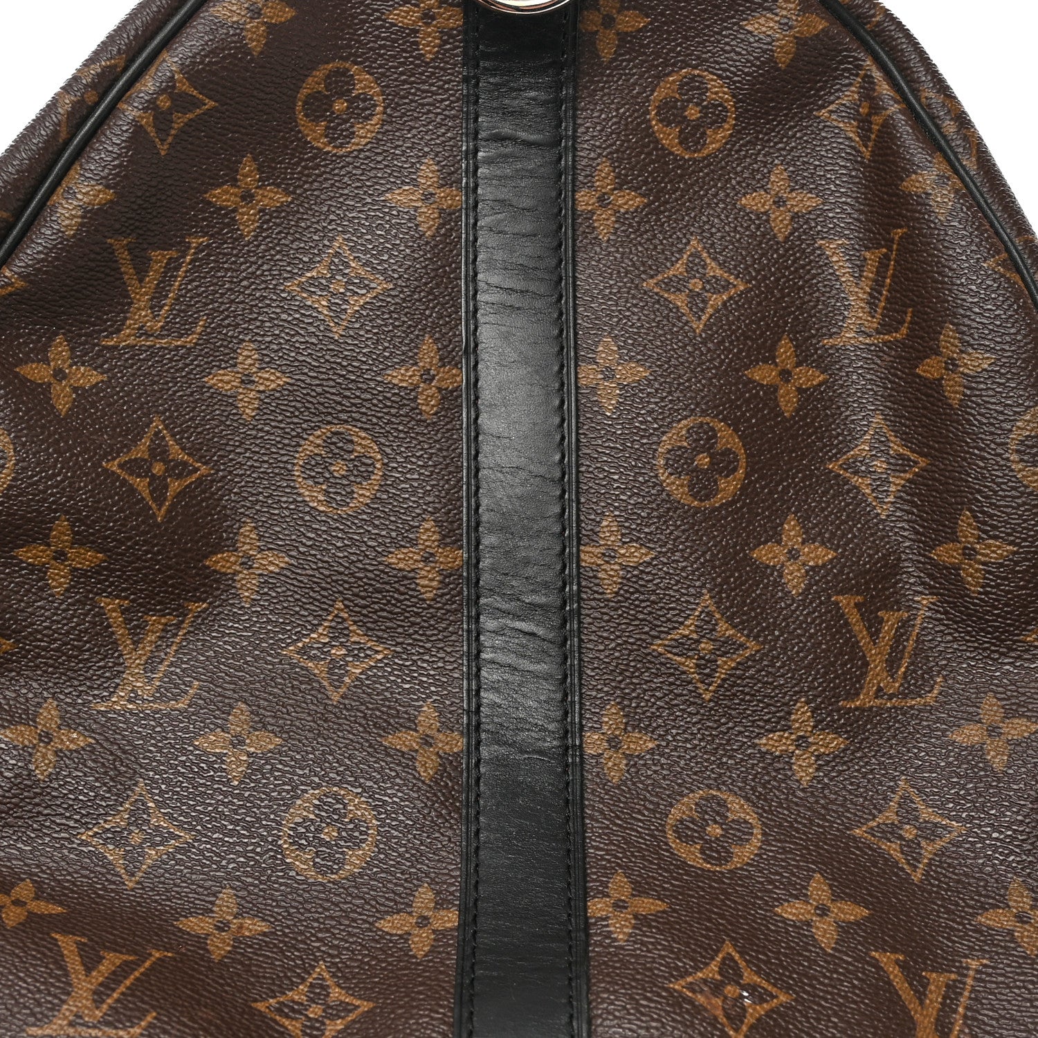 Louis Vuitton Monogram Macassar Keepall Bandouliere 55 10 of 12