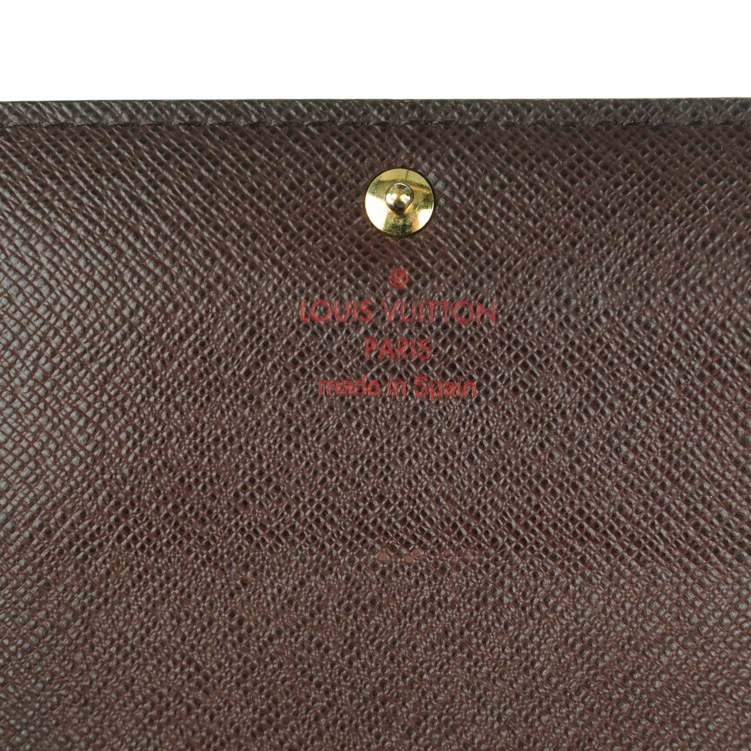 Louis Vuitton Damier Ebene Sarah Wallet 6 of 7