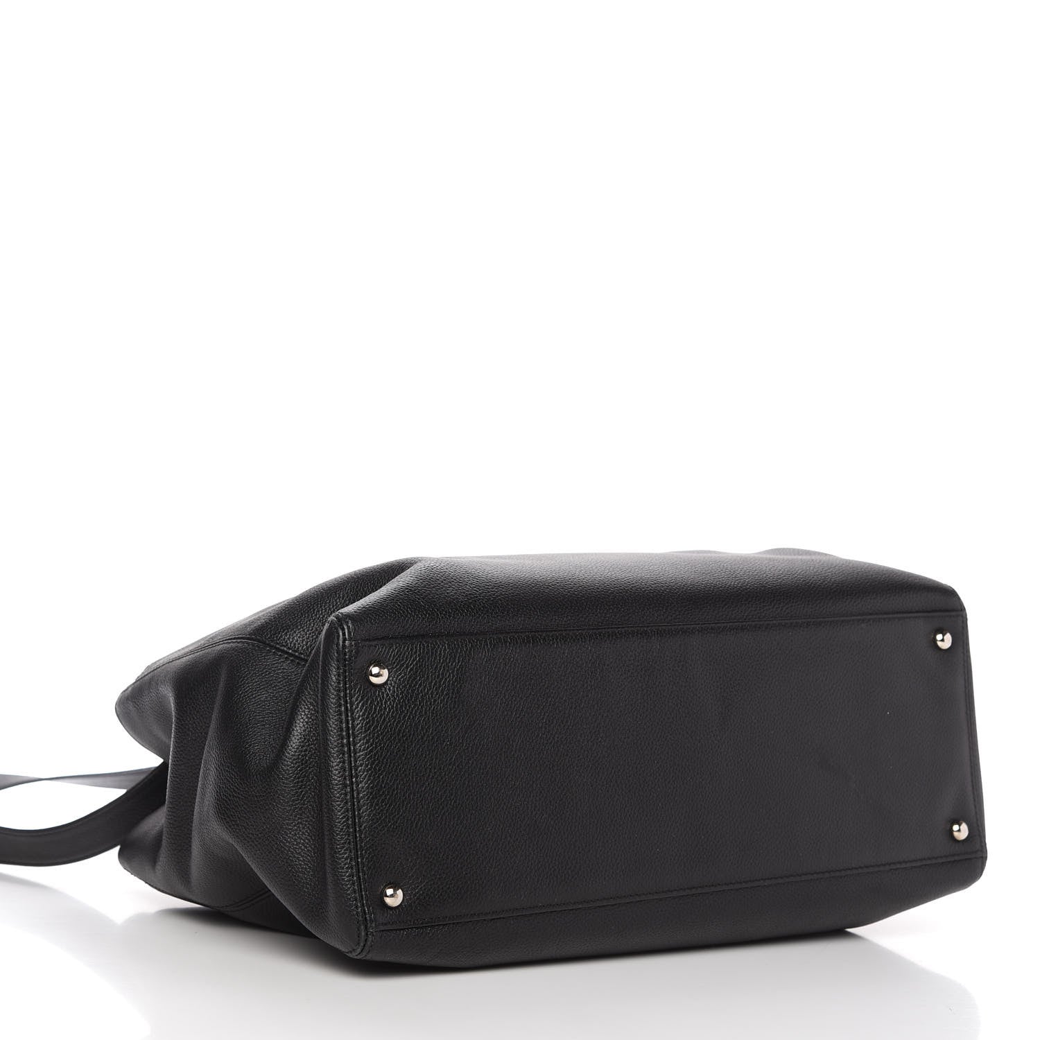 Chanel Calfskin Cerf Executive Shopper Tote Black 4 of 9