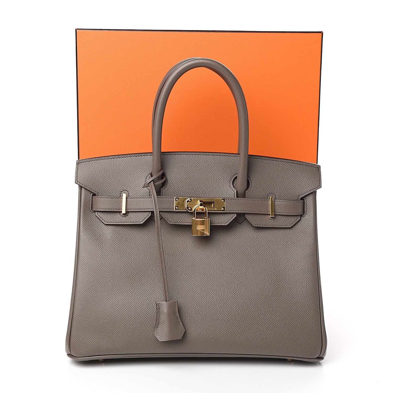 Hermes Epsom Birkin 30 Etain 11 of 11