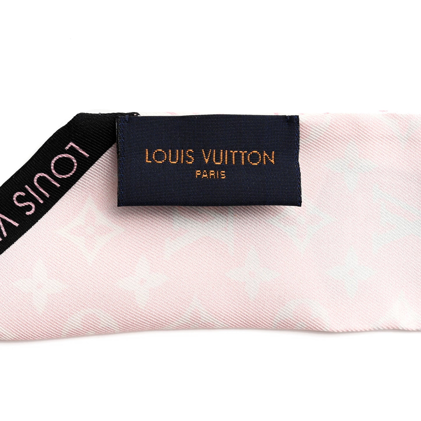 Silk Monogram Rising Confidential BB Bandeau Black Rose