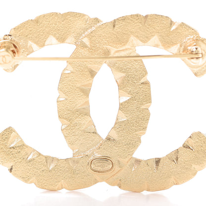 Chanel Crystal Over The Rainbow CC Brooch Gold Multicolor 4 of 5