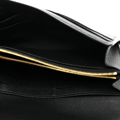 Louis Vuitton Empreinte Sarah Wallet NM Black 5 of 6