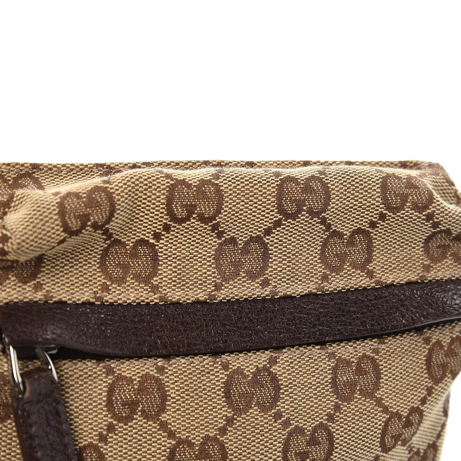 Gucci Monogram Web Belt Bag Dark Brown 11 of 11