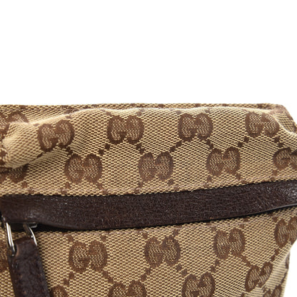Gucci Monogram Web Belt Bag Dark Brown 11 of 11