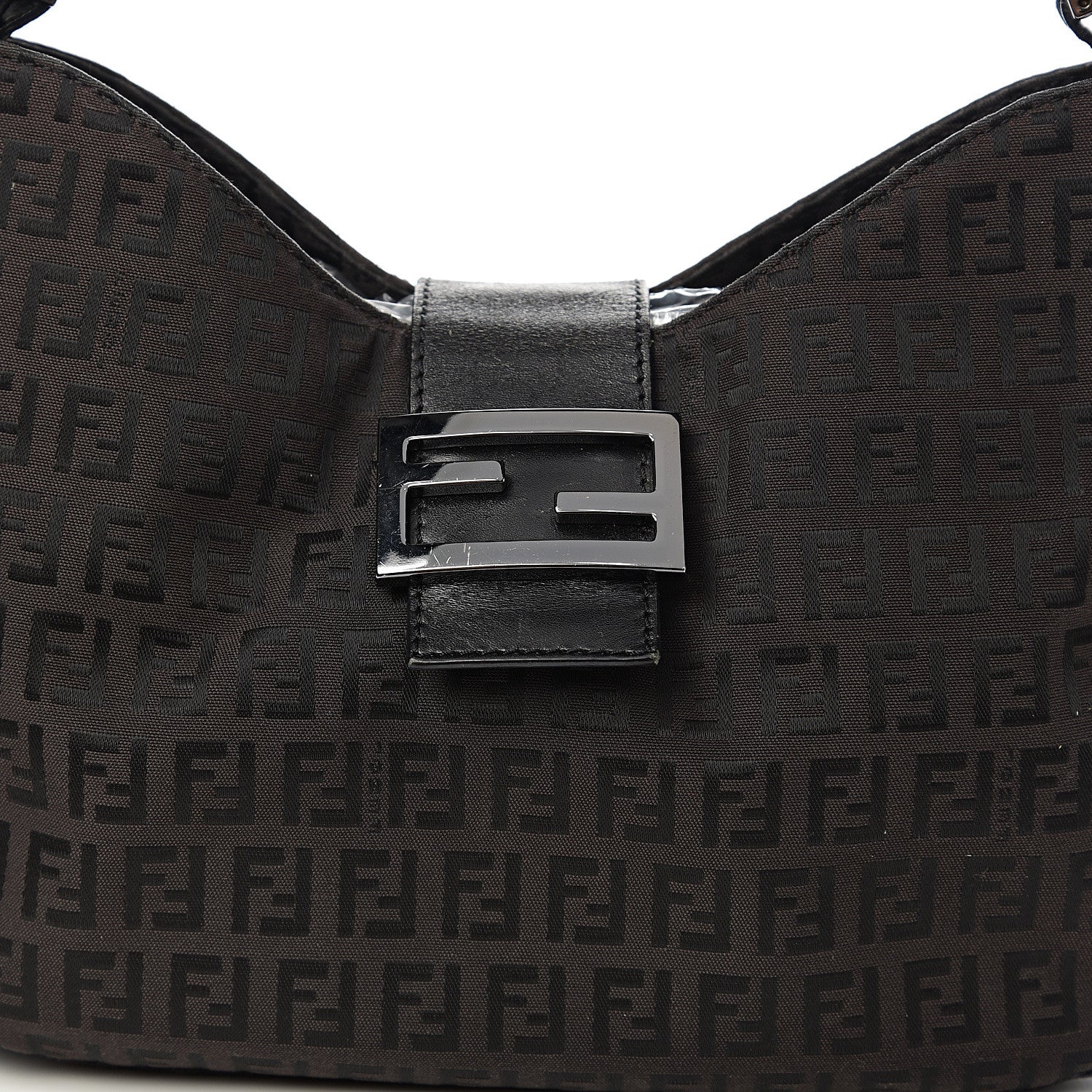 Fendi Zucchino Hobo Tobacco 8 of 8