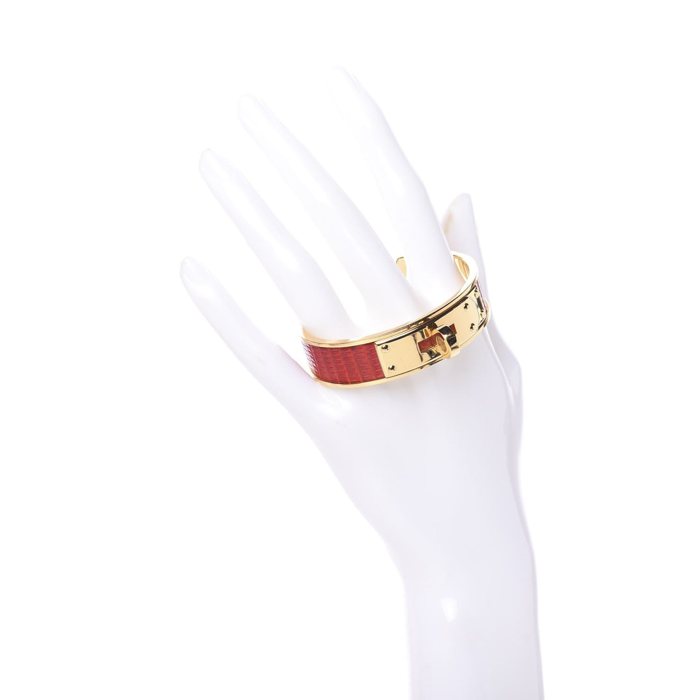 Lizard Kelly Cuff Rouge