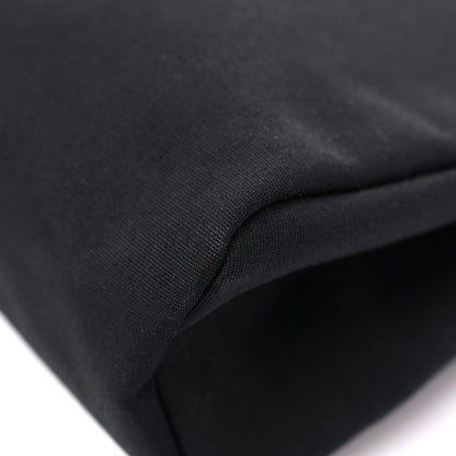 Hermes Toile Vache Calfskin Herbag 30 PM Black Natural 10 of 14
