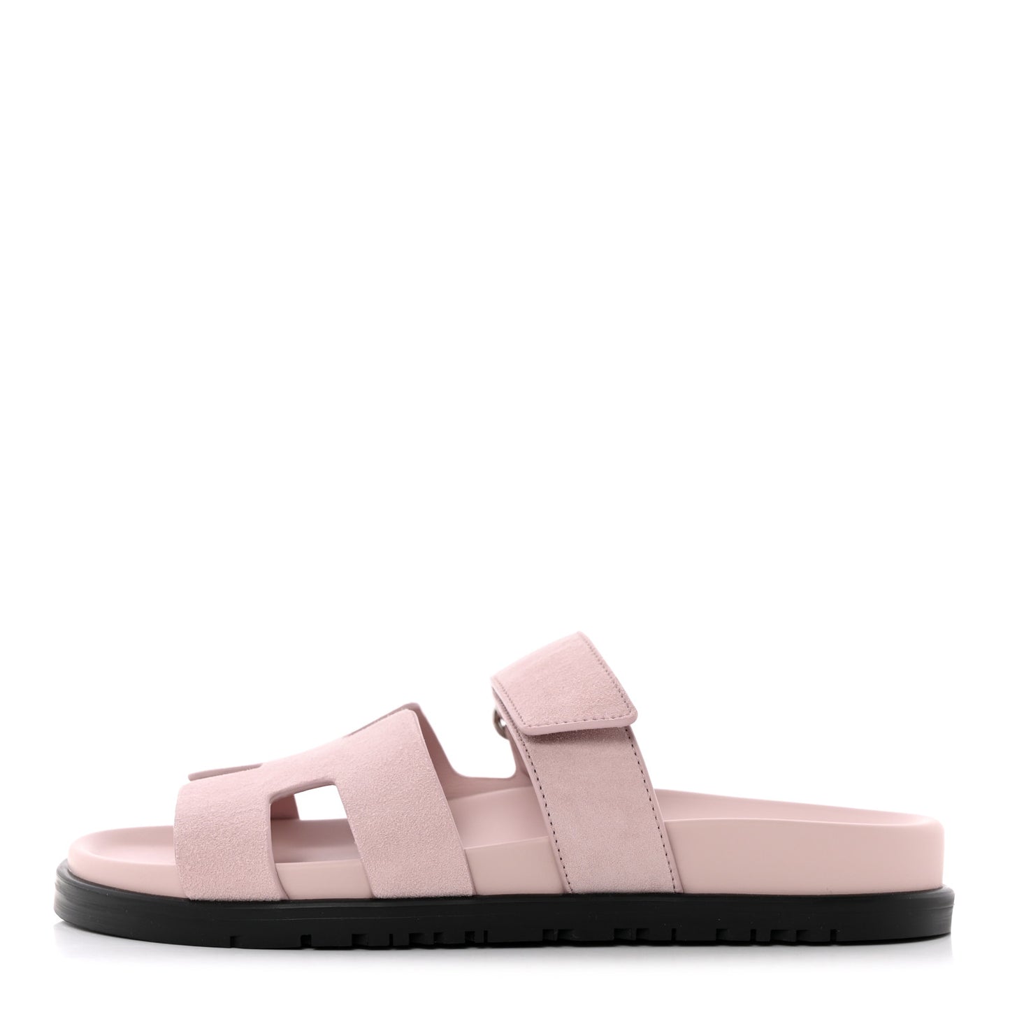 Suede Goatskin Womens Chypre Sandals 36 Rose Porcelaine