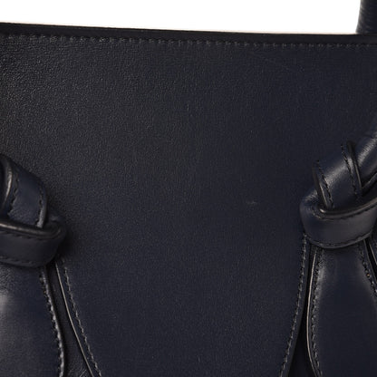 Celine Palmelato Calfskin Mini Tie Knot Tote Navy Blue 14 of 16