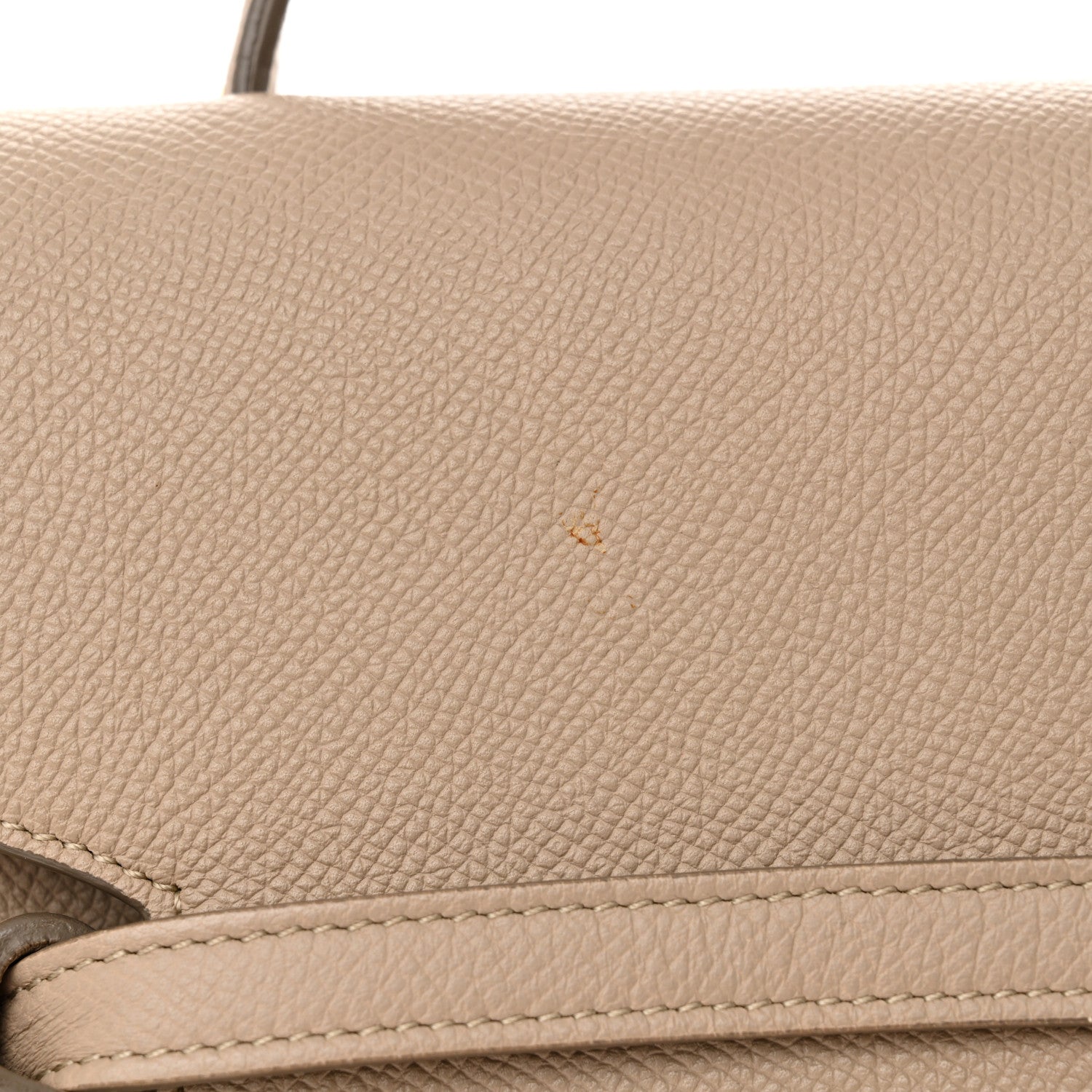 Celine Grained Calfskin Mini Belt Bag Light Taupe 11 of 16