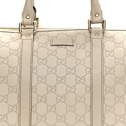 Gucci Guccissima Medium Joy Boston Off White 7 of 8