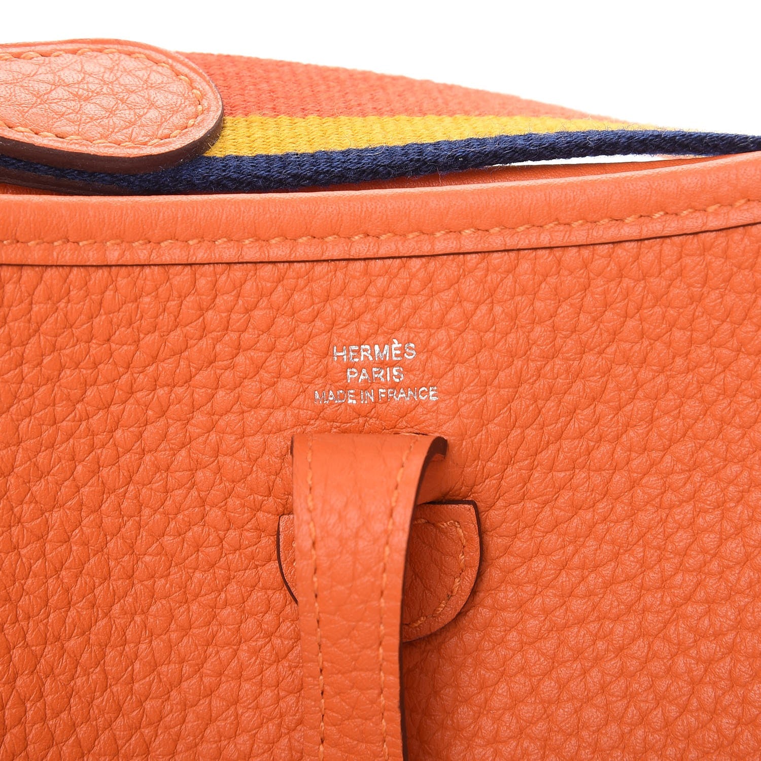 Hermes Taurillon Clemence Amazone Evelyne TPM Feu 6 of 8