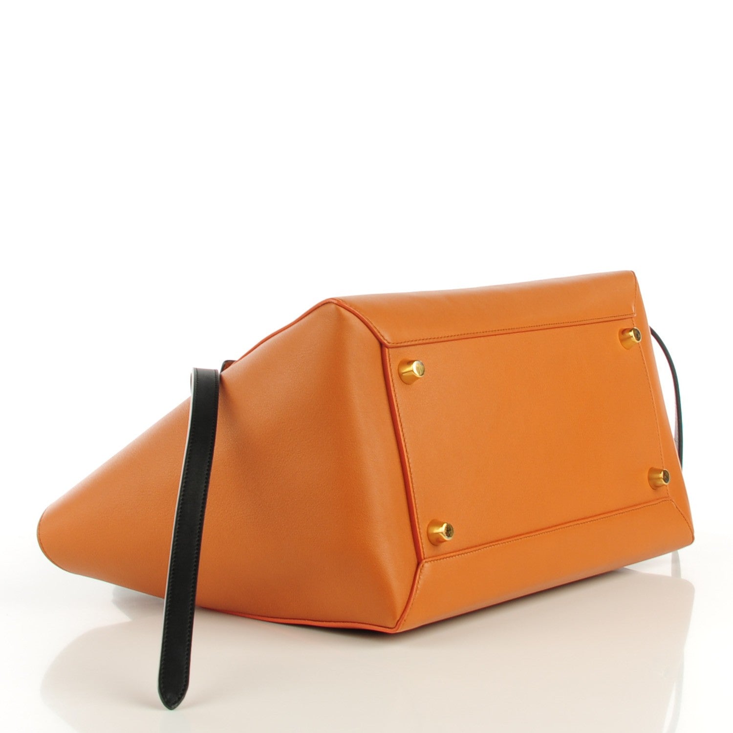 Celine Smooth Calfskin Small Bi-Color Belt Bag Tan 4 of 8