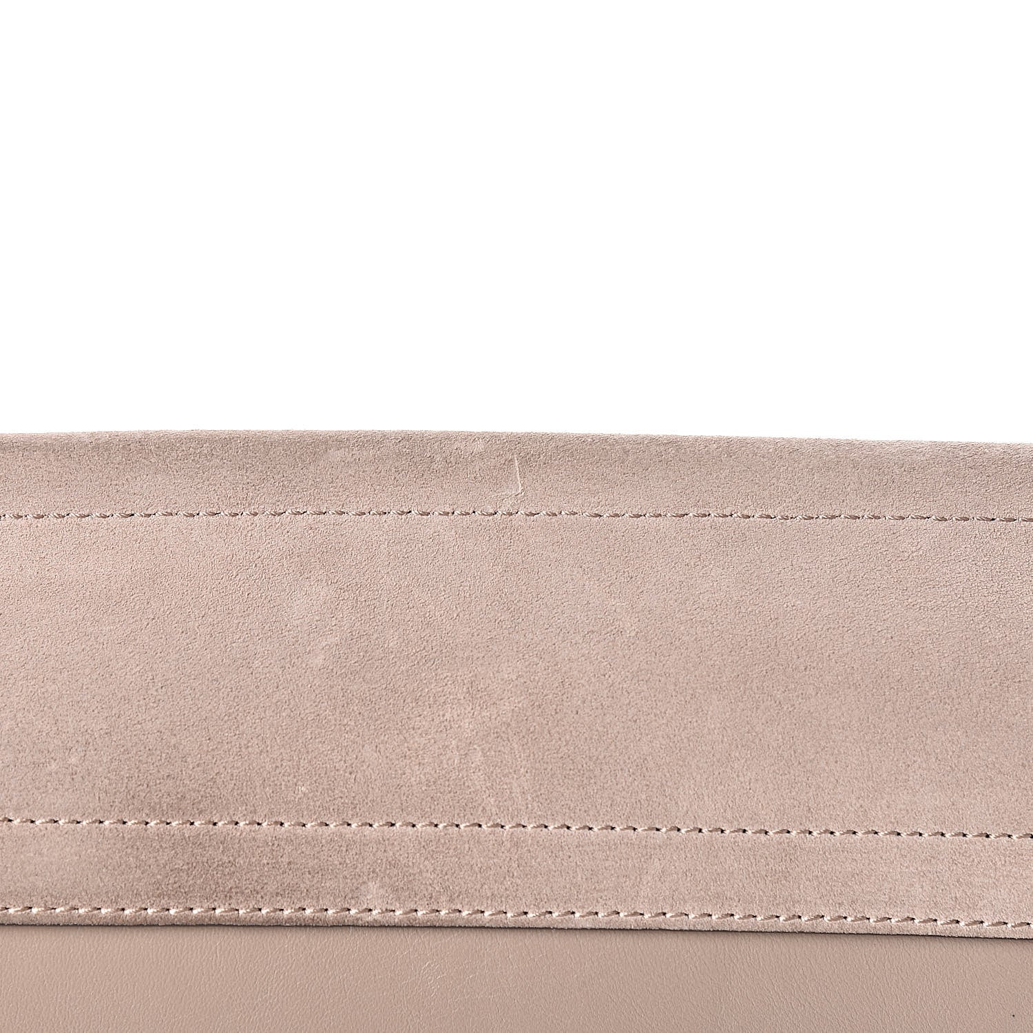 Chloe Calfskin Suede Medium Faye Shoulder Bag Motty Grey 9 of 11