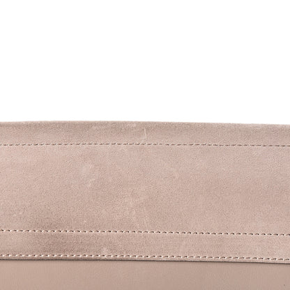 Chloe Calfskin Suede Medium Faye Shoulder Bag Motty Grey 9 of 11