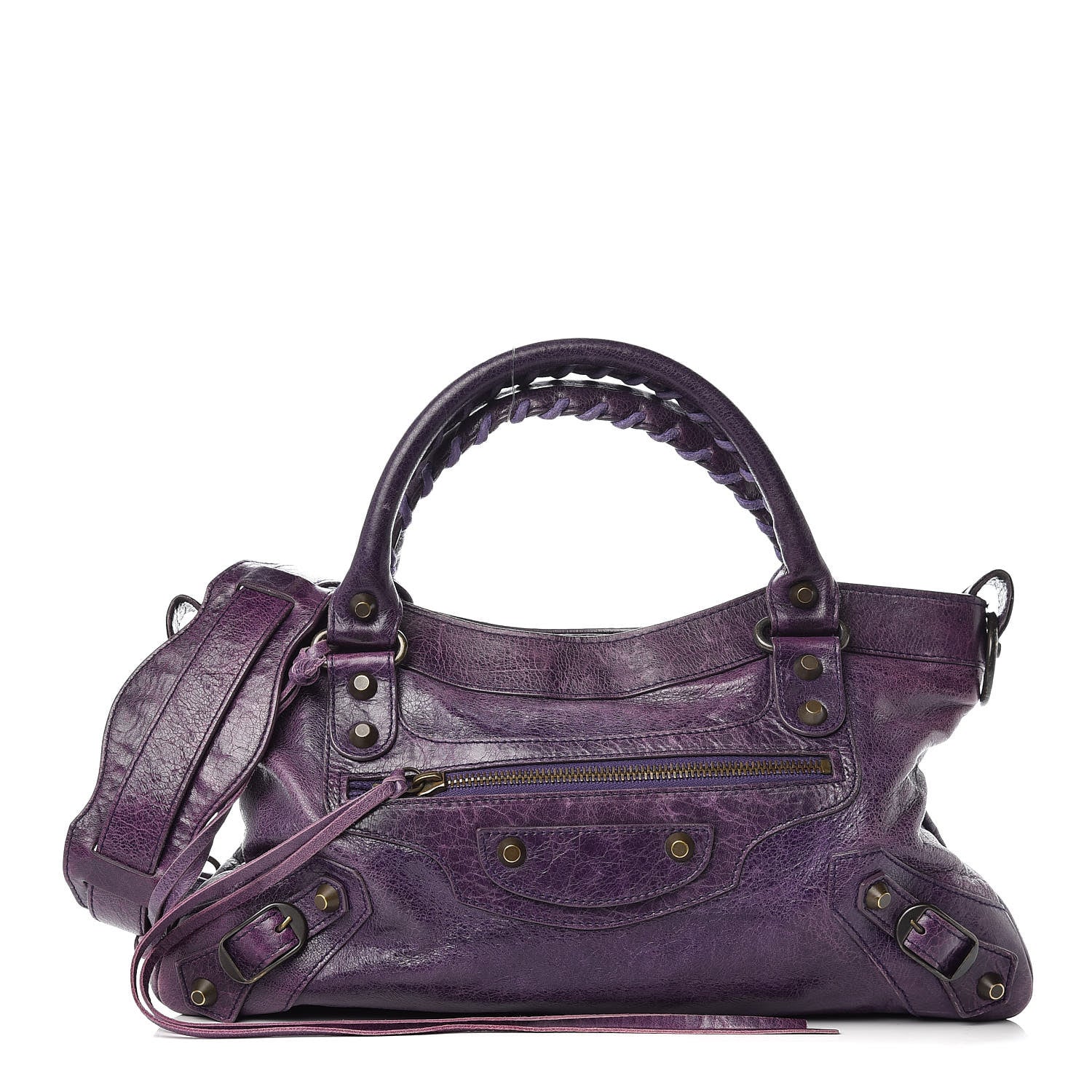 Balenciaga Agneau Classic Hardware First Raisin 4 of 11