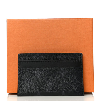 Louis Vuitton Monogram Eclipse Porte-Cartes Double Card Holder 12 of 12