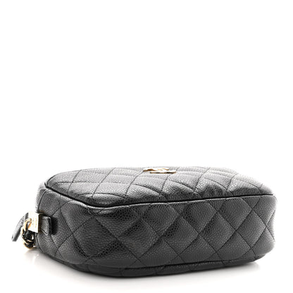 Chanel Caviar Quilted Small Timeless Camera Case Black 4 of 11