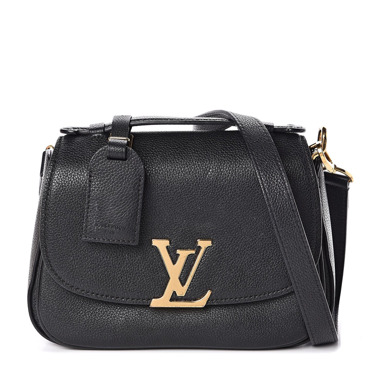 Grained Calfskin Vivienne NM Blue Marine
