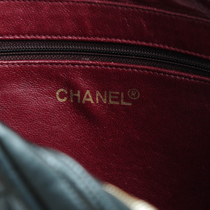 Chanel Lambskin Quilted Camera Case Black 7 of 9