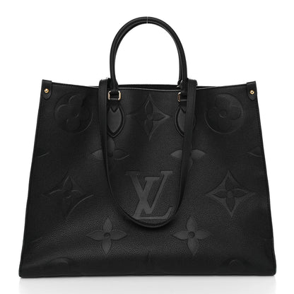 Louis Vuitton Empreinte Monogram Giant Onthego GM Black 1 of 10