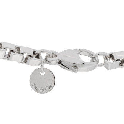 Tiffany Sterling Silver 4mm Venetian Link Necklace 4 of 5