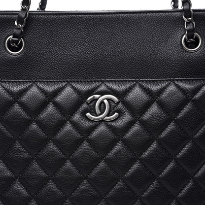 Chanel Caviar Quilted Urban Companion Shopping Tote Black 12 of 12