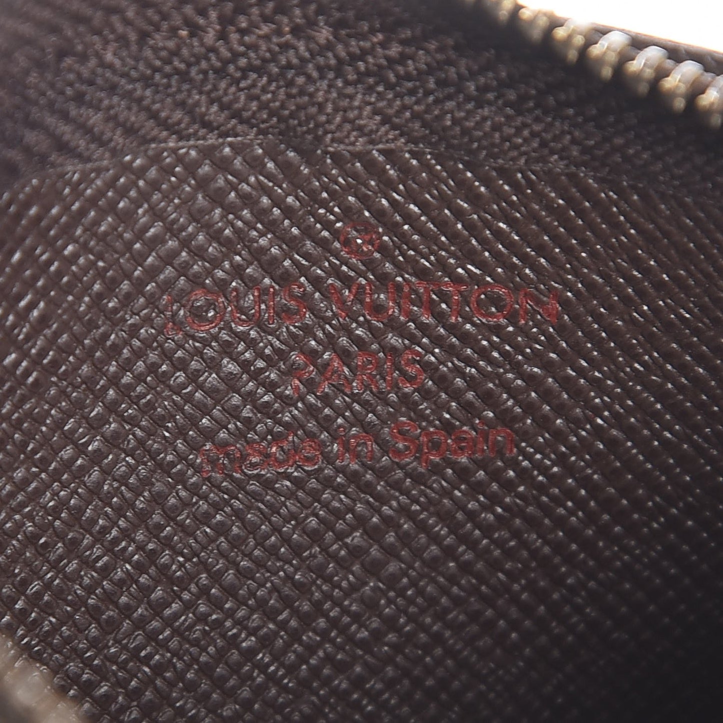 Damier Ebene Key Pouch