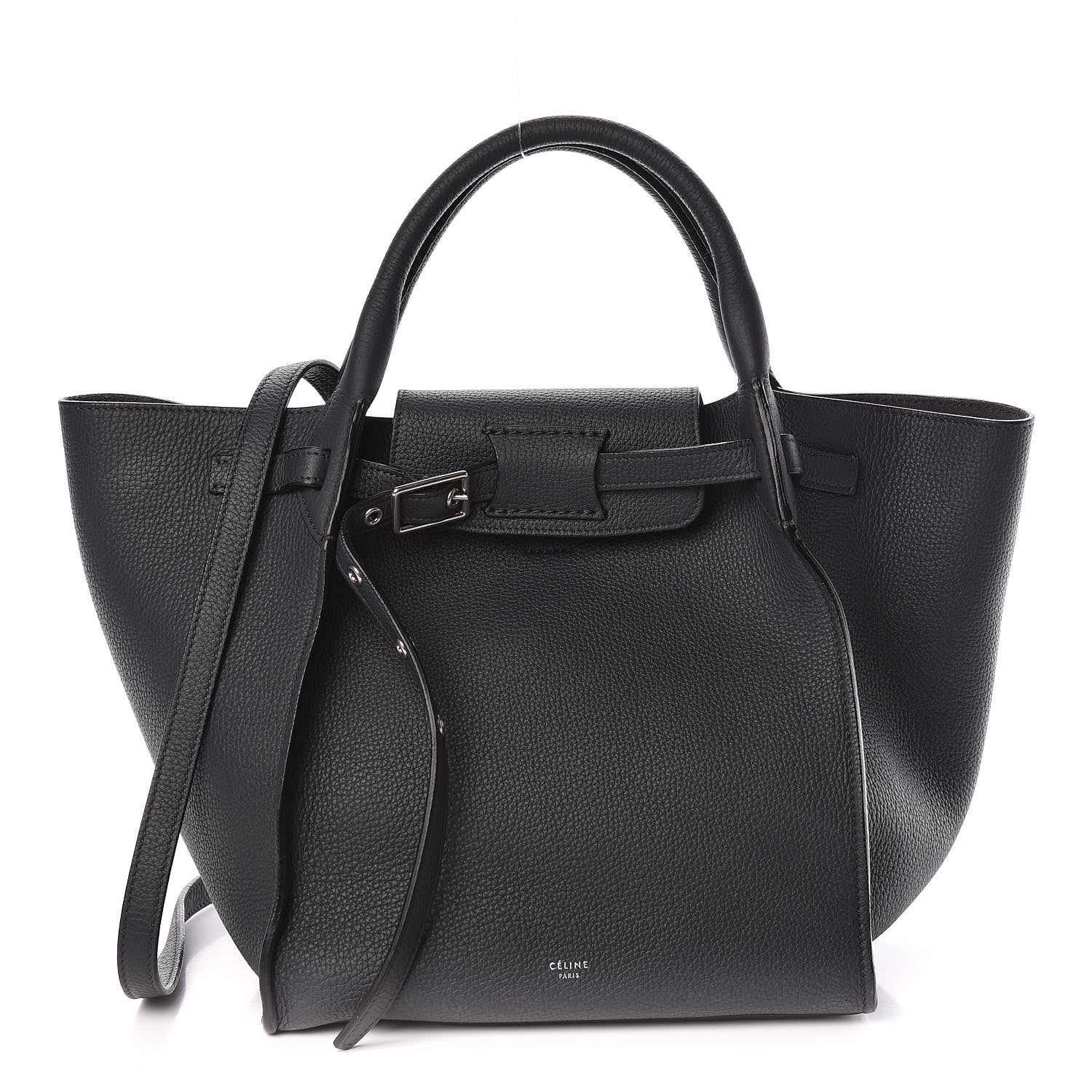 Celine Supple Grained Calfskin Small Big Bag Anthracite 1 of 8